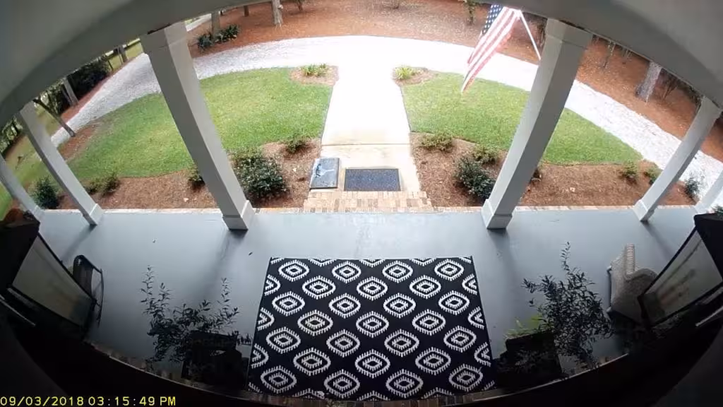 Front door camera